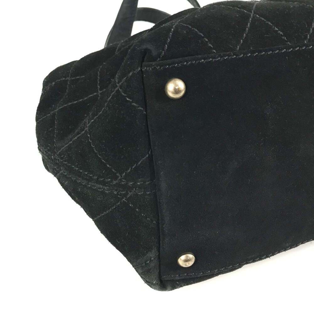 CHANEL Black Logo Tote Bag - Picture 7 of 16